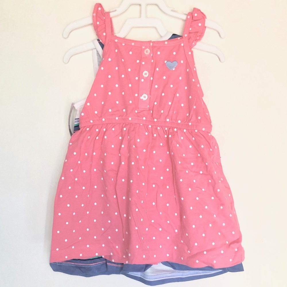 NWT Carter's Kids Dress Set 18 Months